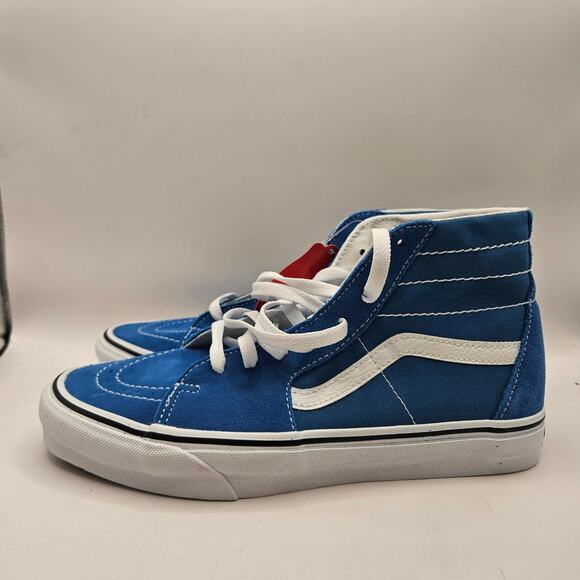 VANS MEN\'S 8 SK8 HI TAPERED THEORY MEDITERRANIA BLUE NWOB main image 5